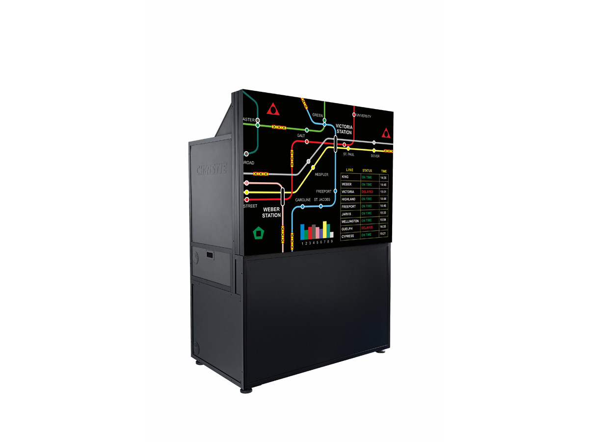 Christie Entero HB 67” SXGA+ Display Cube | 122-002103-XX