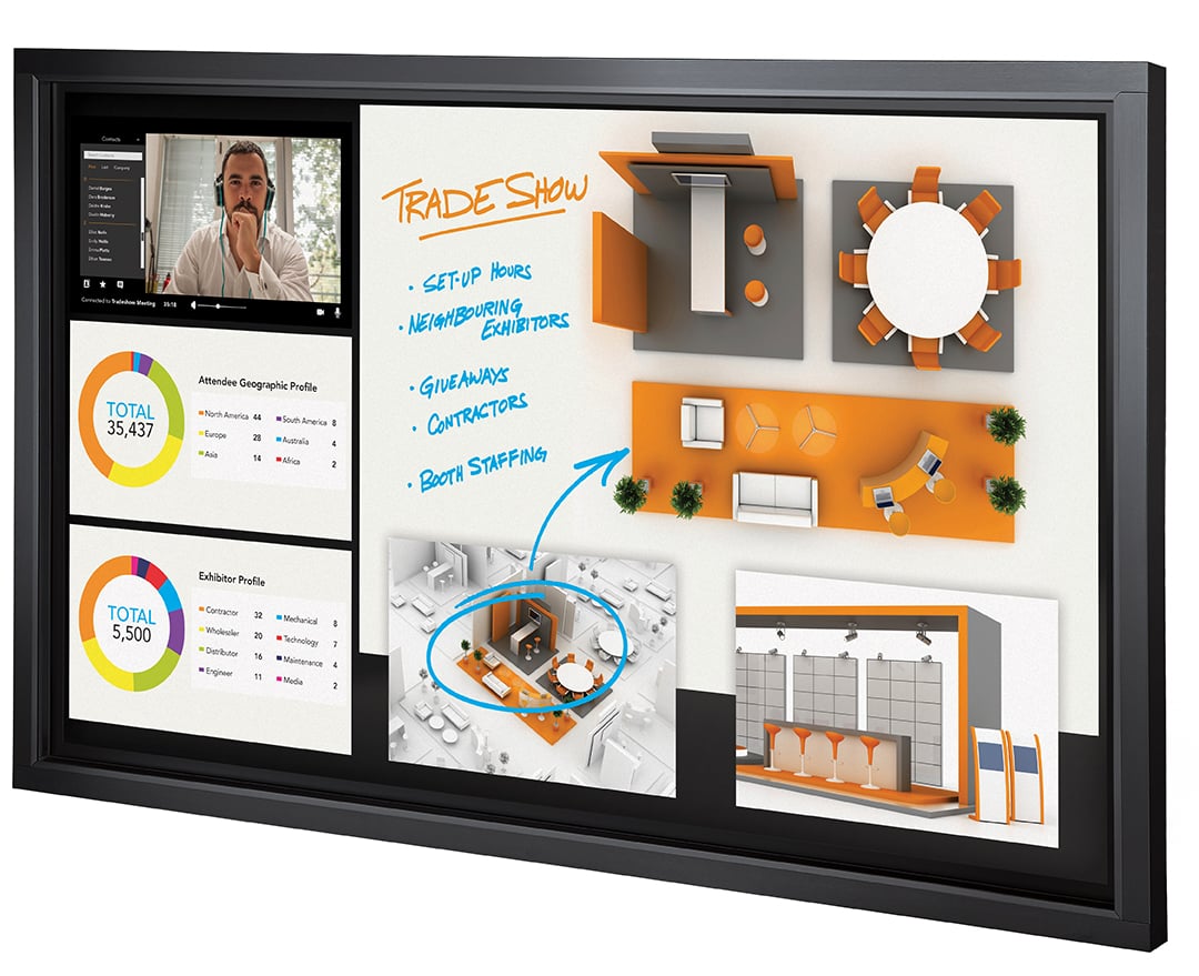 Christie FHQ552-T 55” UHD interactive LCD flat panel | 151-005106-XX