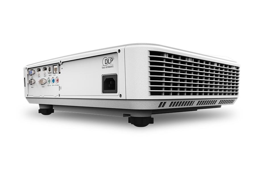 Christie Captiva DWU500S Front Low Right White