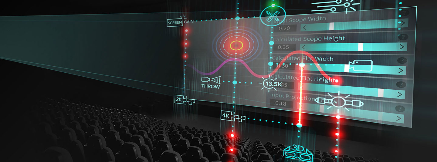 New CineMaster cinema calculator