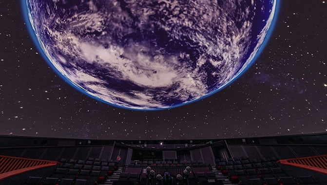 Miraikan has renewed its equipment and system, adopting the Christie 4K RGB pure laser projector for the museum’s “Dome Theater GAIA”
