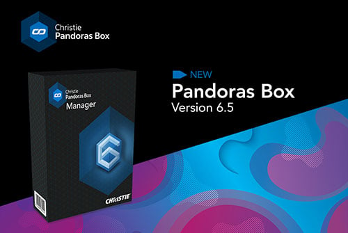 Christie Pandoras Box version 6.5 media server
