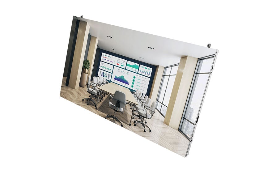 An LED video wall tile