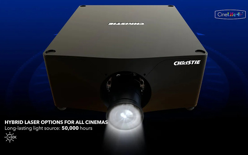 More options with hybrid laser cinema projection